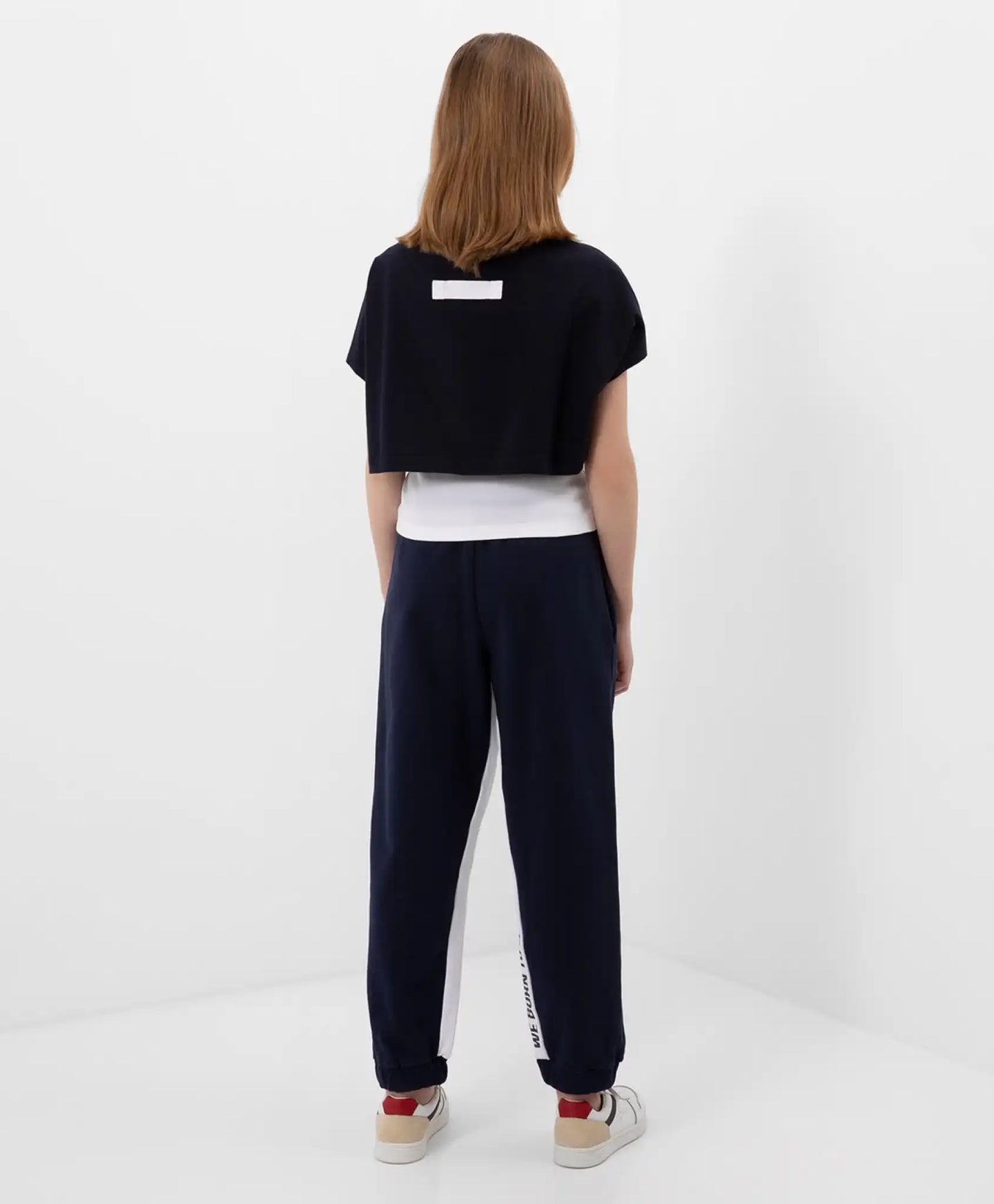 Pantaloni polar, cu curea și manșete elastice, albaștri, Gulliver