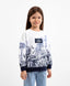 Hanorac oversized alb, Gulliver