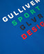 Tricou cu mânecă scurtă, albastru, Gulliver