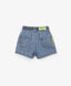 Pantaloni scurți subțiri din denim cu talie elastică – albaștri, Gulliver