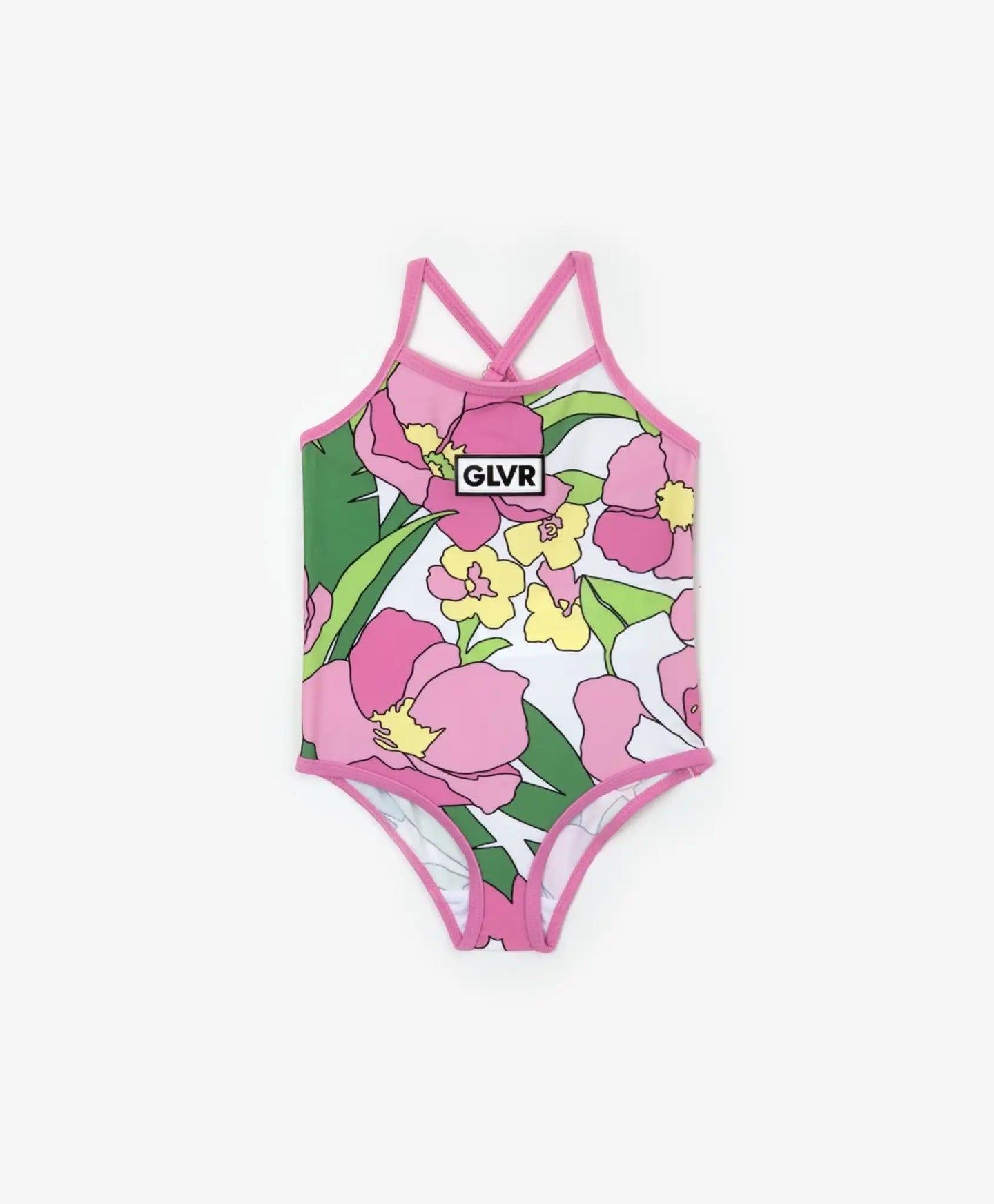 Costum de baie dintr-o piesă cu imprimeu floral, Gulliver
