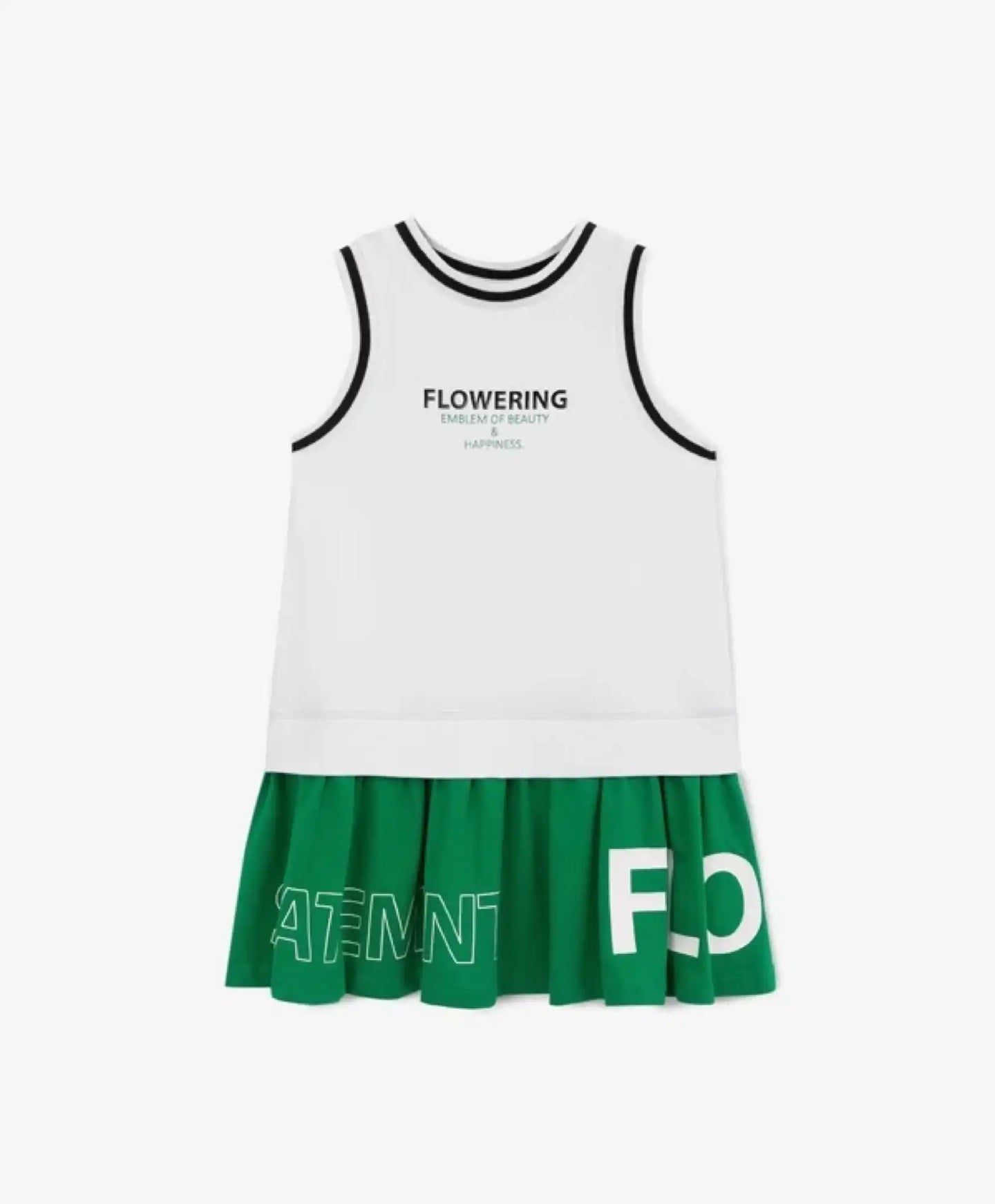 Sărafan alb din tricot pentru fete Gulliver