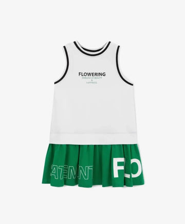 Sărafan alb din tricot pentru fete Gulliver