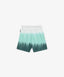 Pantaloni scurți tricot alb cu efect tie-dye, pentru băiat, Gulliver