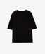 Tricou cu imprimeu lucios în culoarea materialului de bază, negru, pentru băiat, Gulliver