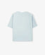 Tricou oversize pentru fată cu decorațiune din paiete transparente, albastru, Gulliver