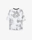 Tricou oversize pentru băiat, alb, cu imprimeu, Gulliver