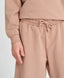 Pantaloni scurți lungi pentru copii, cu talie elastică, bej, Button Blue