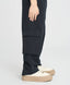 Joggeri cargo pentru copii, negri, cu buzunare, Button Blue