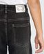 Blugi skinny pentru fată, gri, cu cusături laterale oblice, Button Blue