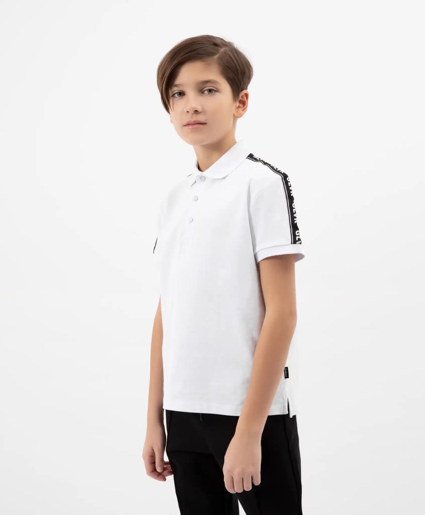 Tricou cu mâneci scurte alb Gulliver