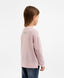 Longsleeve cu decorație expresivă roz pentru fete Gulliver