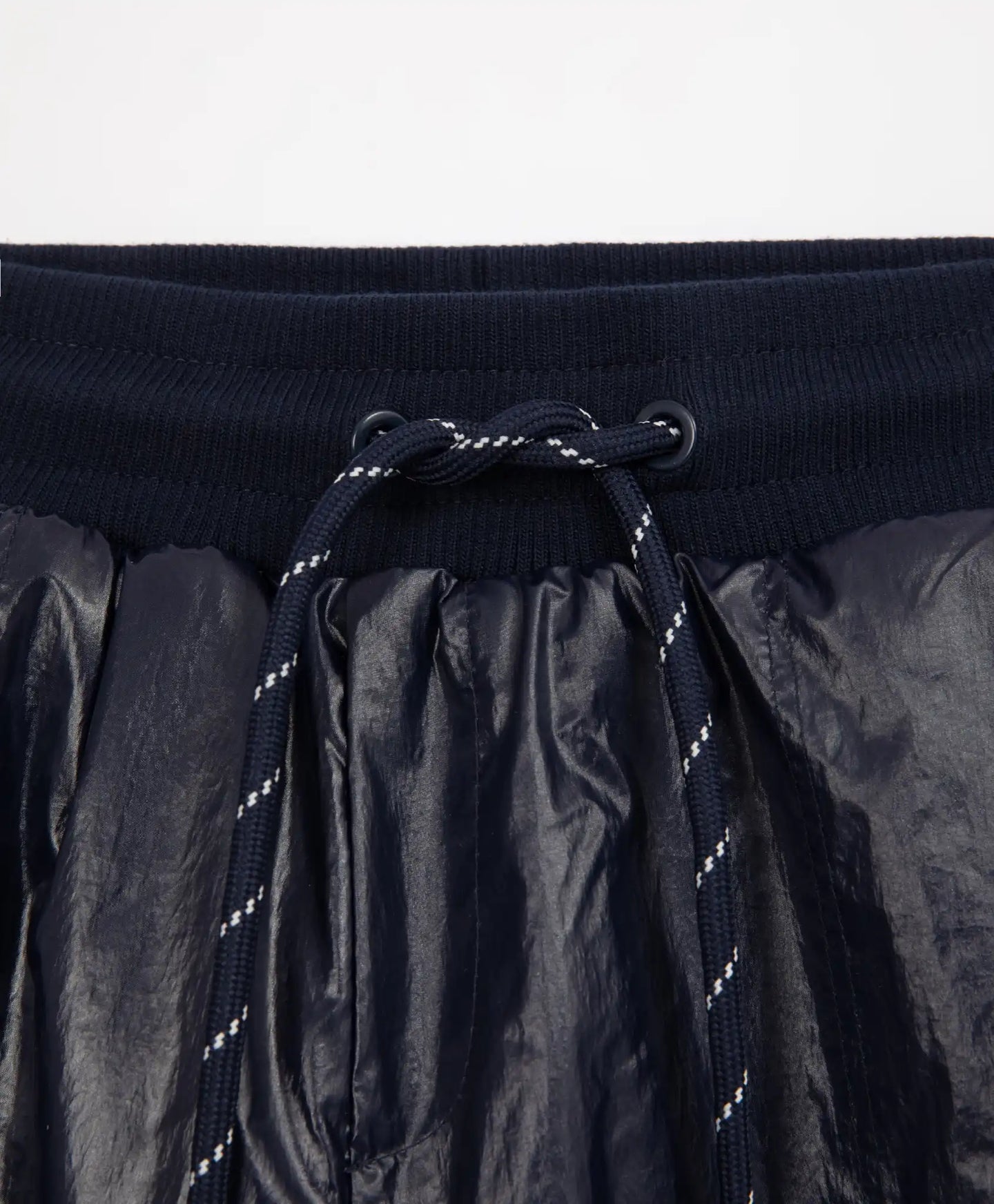 Pantaloni de sezon intermediar, din material strălucitor, bleumarin, cu căptușeală din fleece, pentru fată, Gulliver