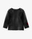 Longsleeve din plasă negru pentru fete Gulliver