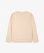 Longsleeve tricotat cu imprimeu bej pentru fete Gulliver