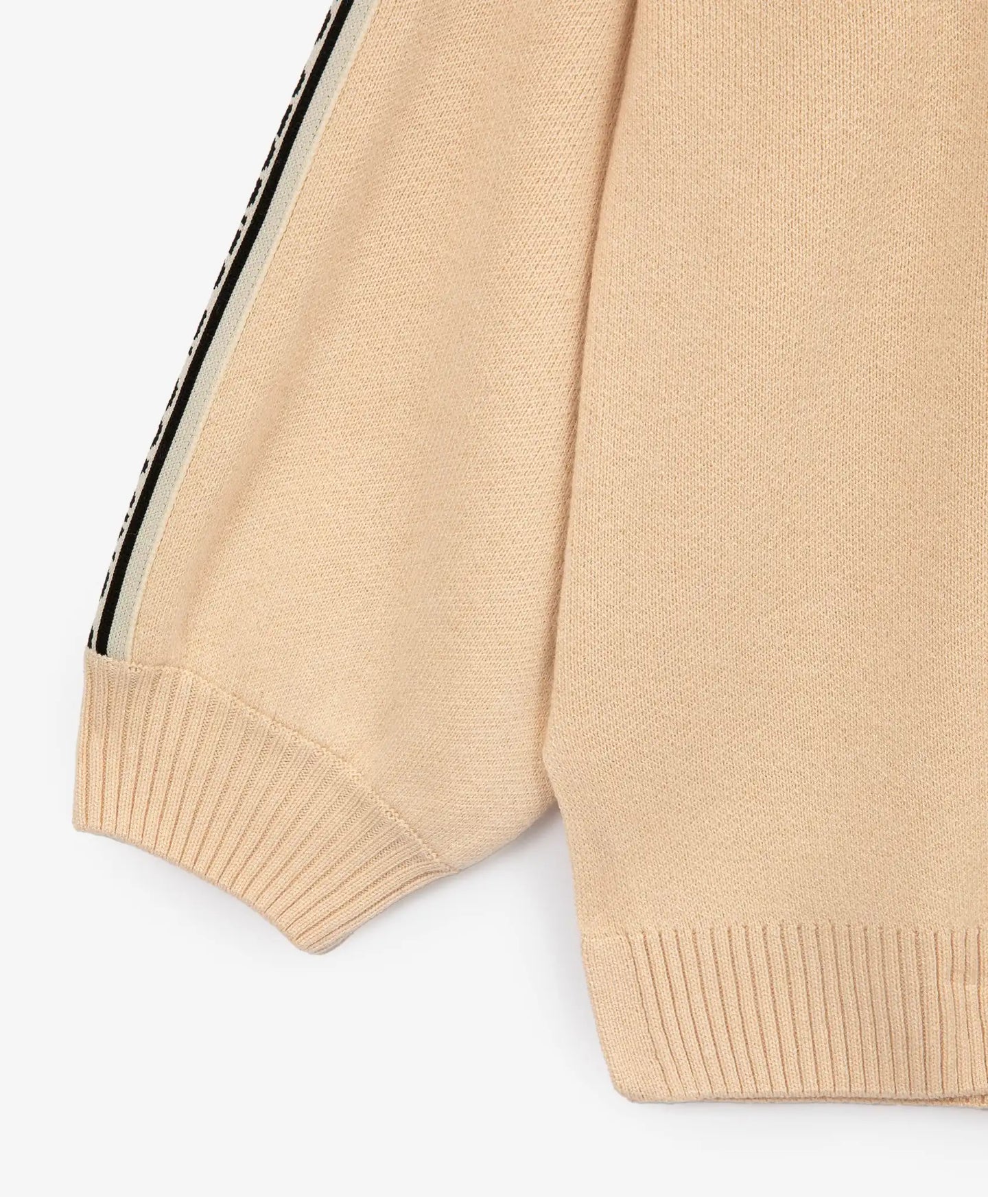 Cardigan tricotat oversize, călduros, bej, pentru fată, Gulliver