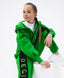 Hoodie din tricot verde pentru fete Gulliver