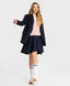 Sacou BUTTON BLUE