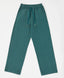 Pantaloni drepți, straight fit, cu talie elastică, verzi, pentru copii, Button Blue