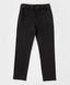 Pantaloni cu dungi presate, negri, Button Blue