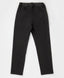 Pantaloni cu dungi presate, negri, Button Blue