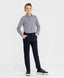Pantaloni slim, albaștri, Button Blue