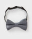 Papion cu imprimeu geometric, gri, Button Blue