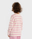 Longsleeve cu dungi multicolore pentru fete Button Blue