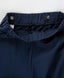 Pantaloni cu craci largi și buzunare, albaștri, Button Blue