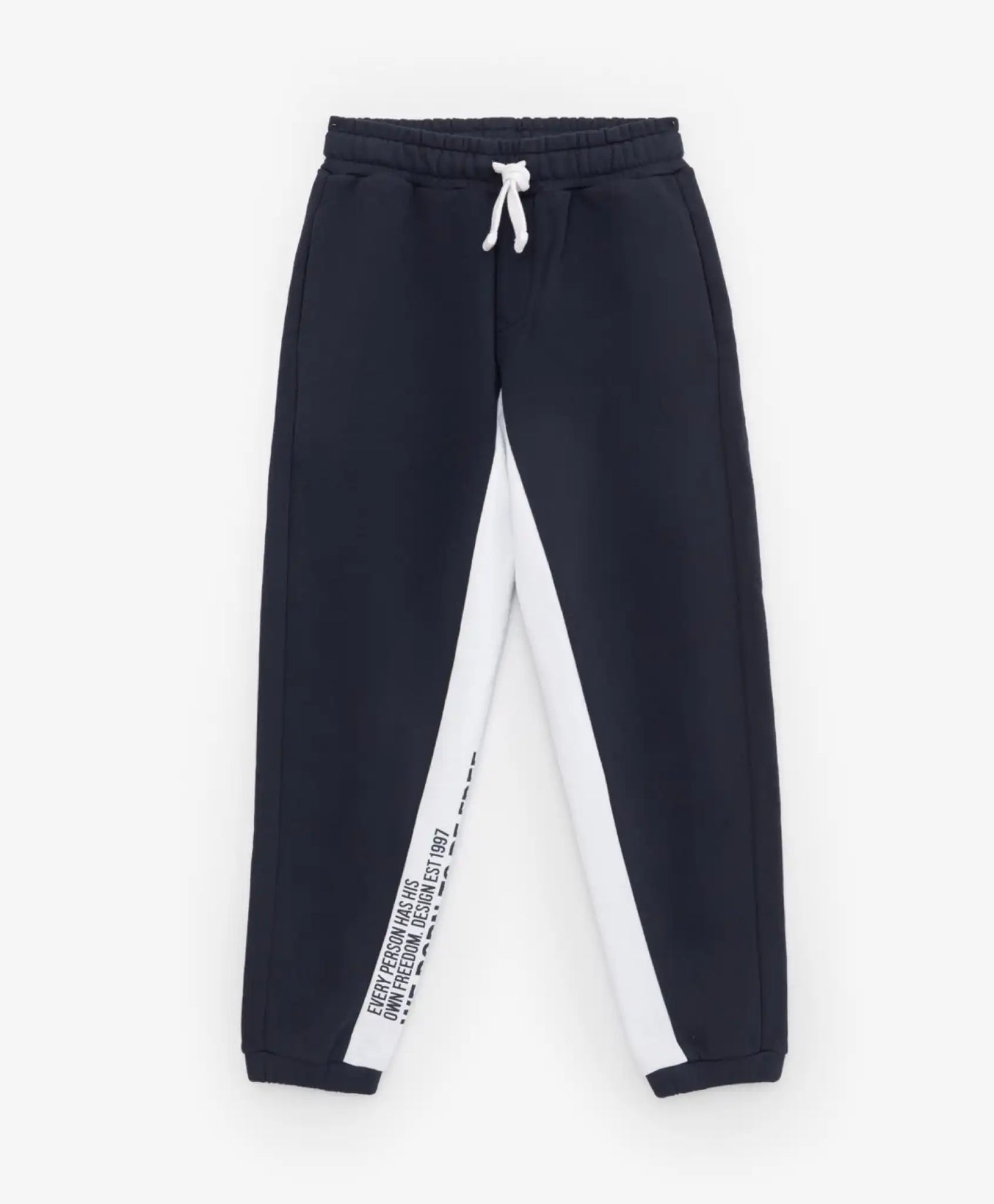 Pantaloni polar, cu curea și manșete elastice, albaștri, Gulliver