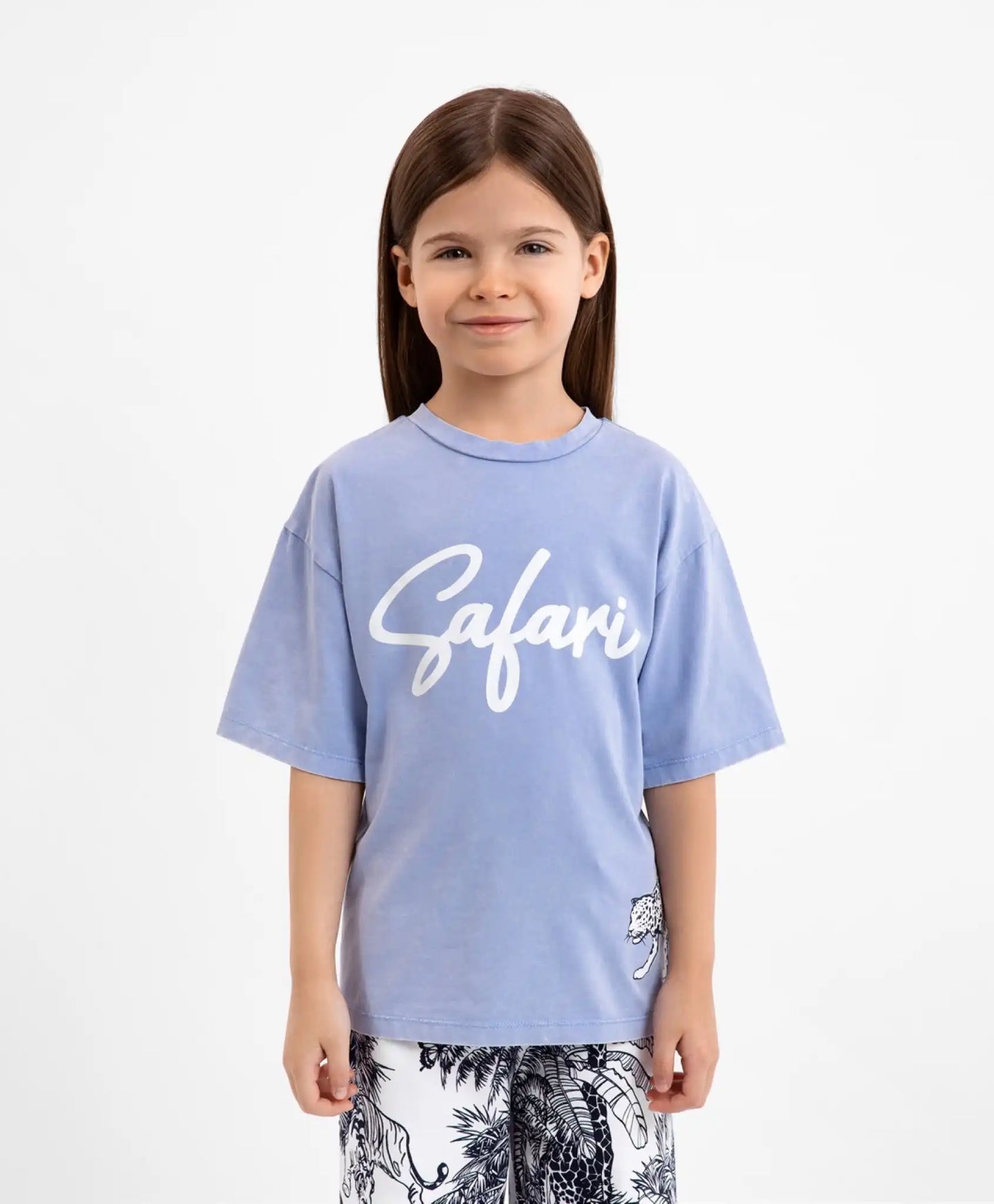 Tricou oversize cu mânecă scurtă, albastru deschis, Gulliver