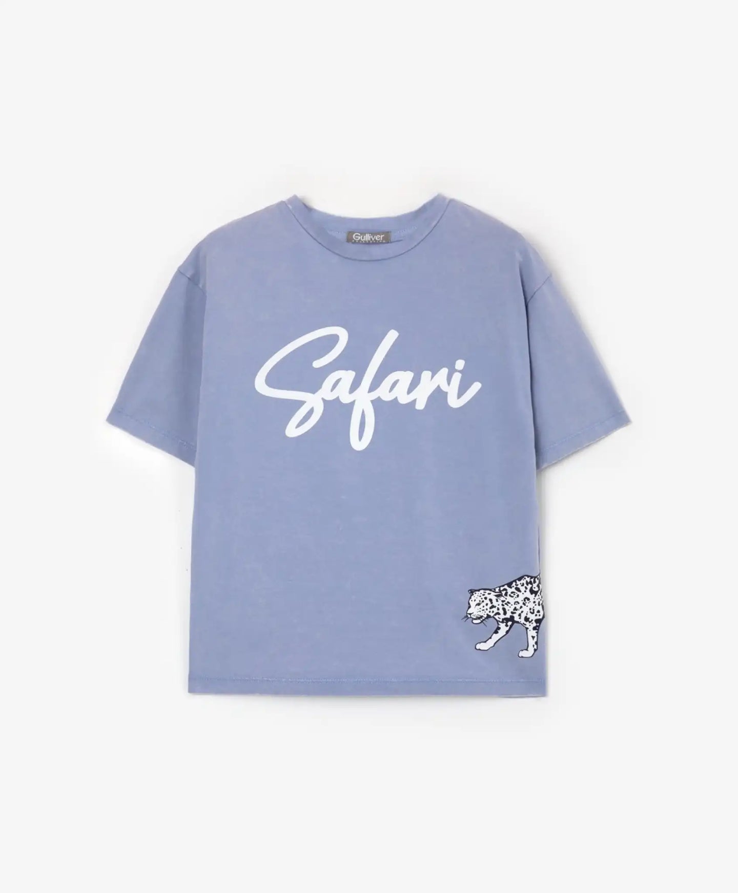 Tricou oversize cu mânecă scurtă, albastru deschis, Gulliver