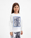 Tricou cu mâneci lungi alb, Gulliver