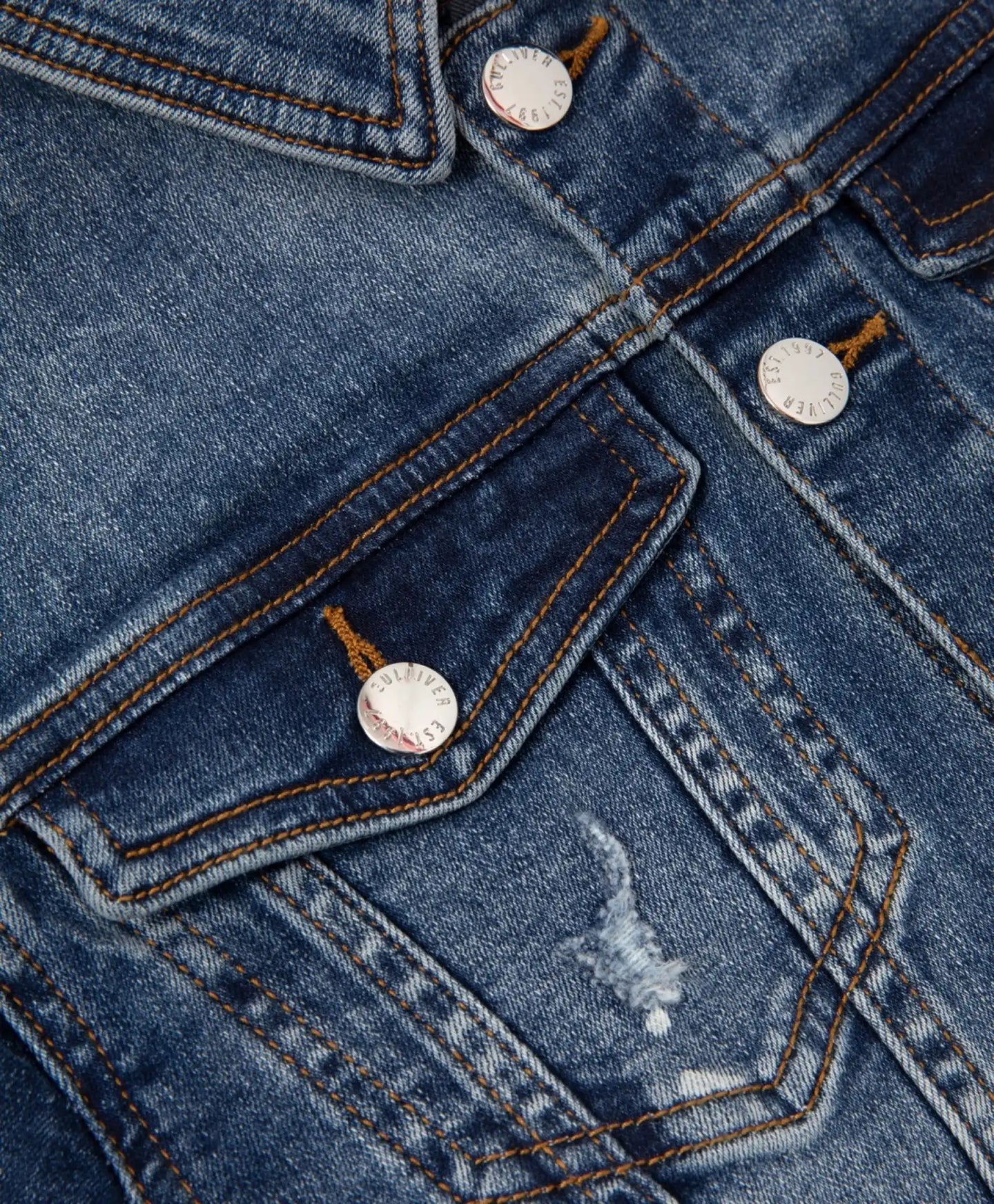 Jachetă din denim – albastră, Gulliver