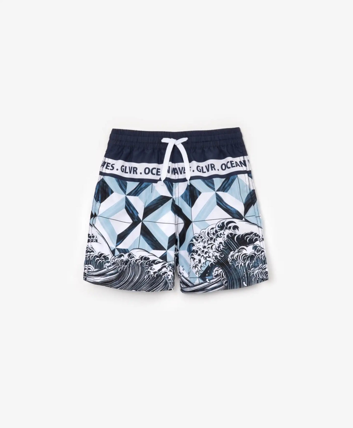 Pantaloni scurți de baie cu imprimeu, Gulliver