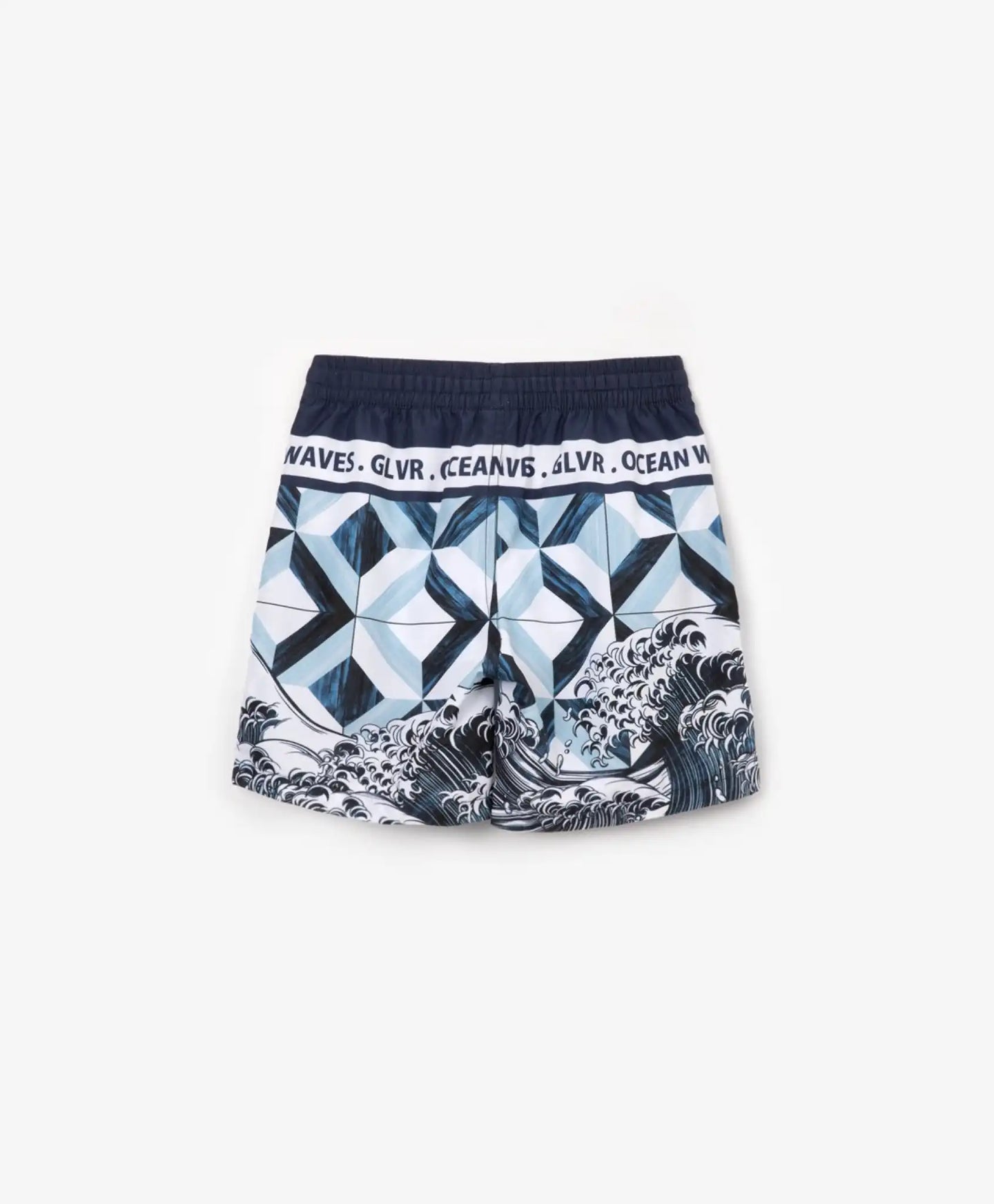 Pantaloni scurți de baie cu imprimeu, Gulliver