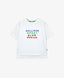Tricou cu mânecă scurtă, alb, Gulliver