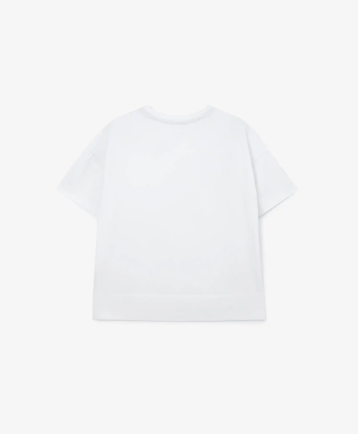 Tricou cu mânecă scurtă, alb, Gulliver
