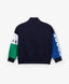 Hanorac din material fleece cu fermoar în stil colorblock Gulliver