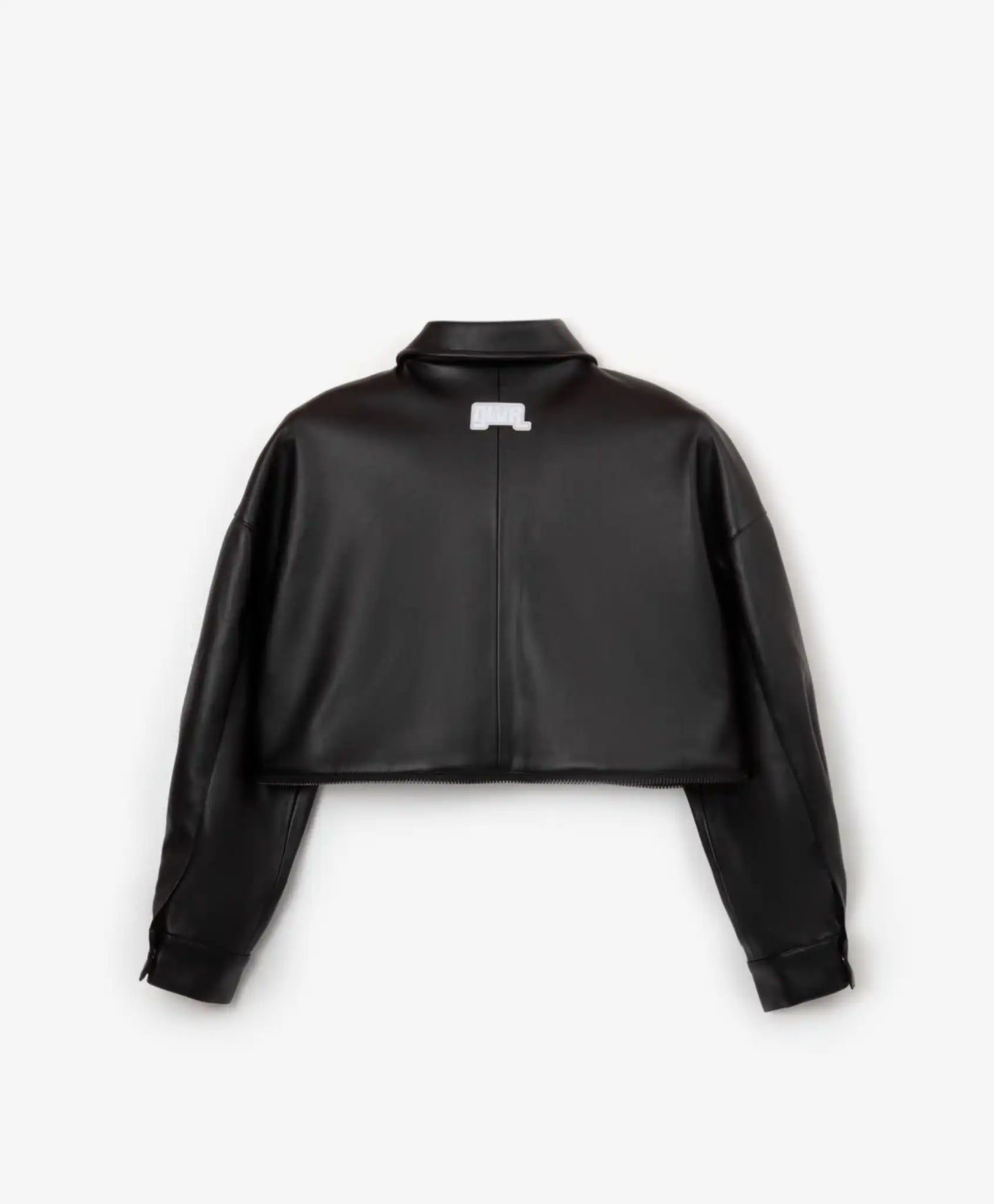 Trench din piele negru transformabil, Gulliver