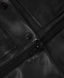 Trench din piele negru transformabil, Gulliver