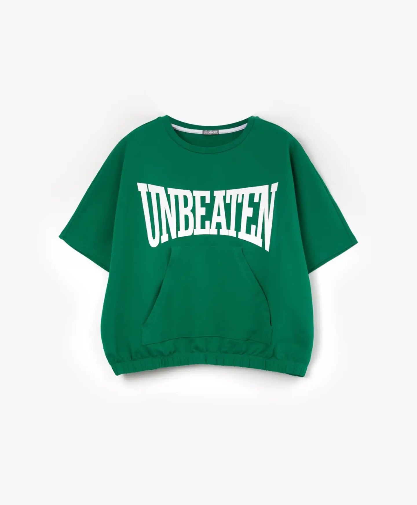 Tricou verde cu mânecă scurtă, Gulliver