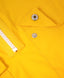 Anorak coupe-vent din material impermeabil gros, galben, cu glugă, Gulliver