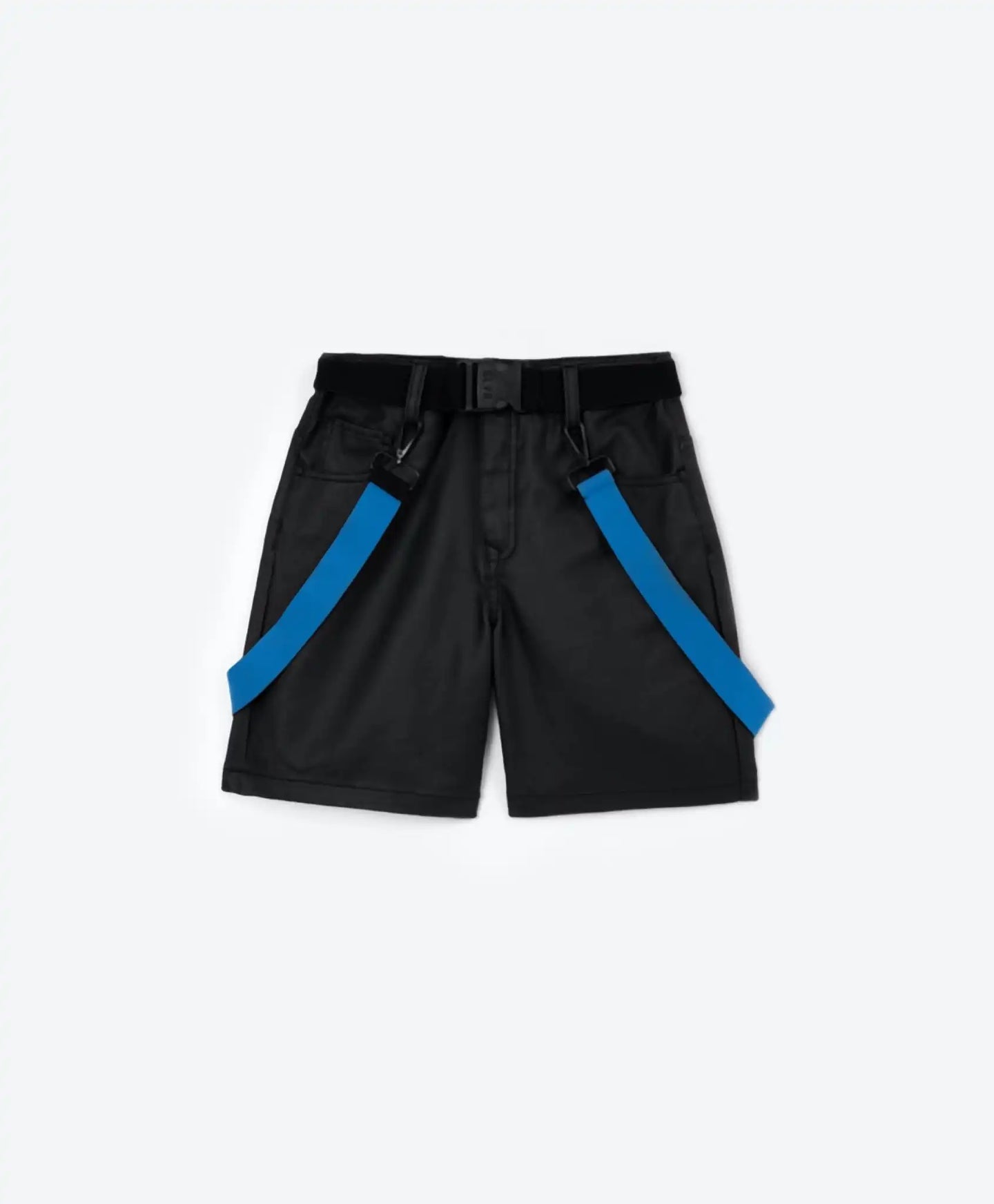 Pantaloni scurți din denim cu inserție elastică – negri, Gulliver
