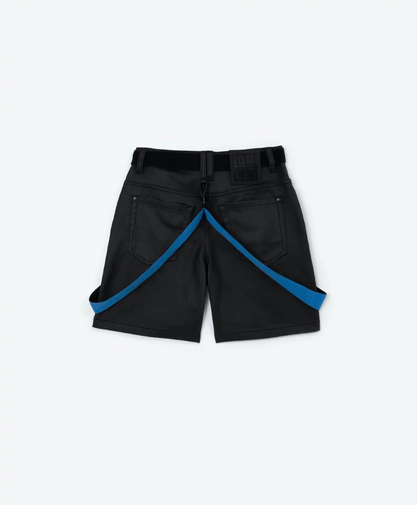 Pantaloni scurți din denim cu inserție elastică – negri, Gulliver