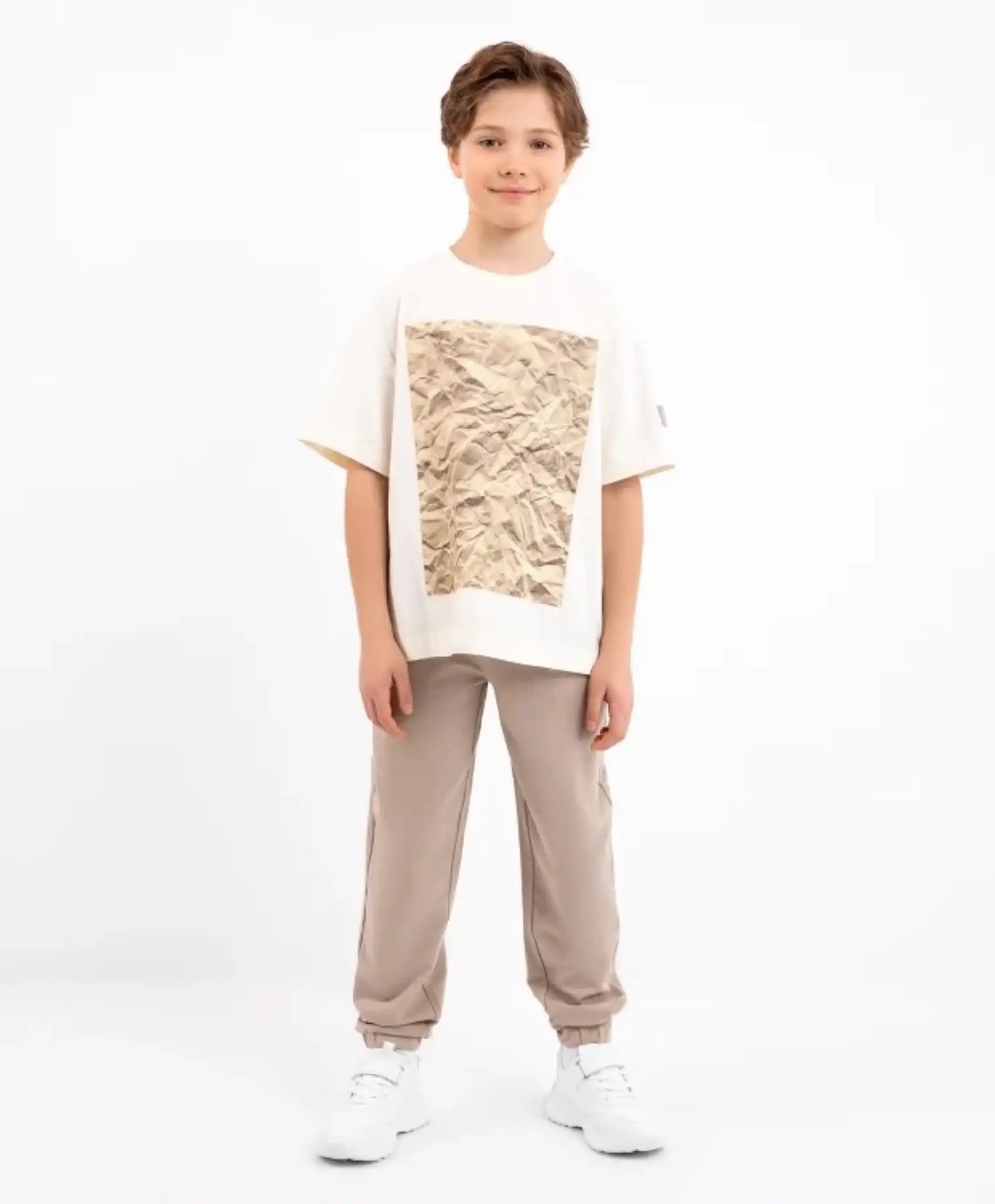 Pantaloni din footer, bej, Gulliver