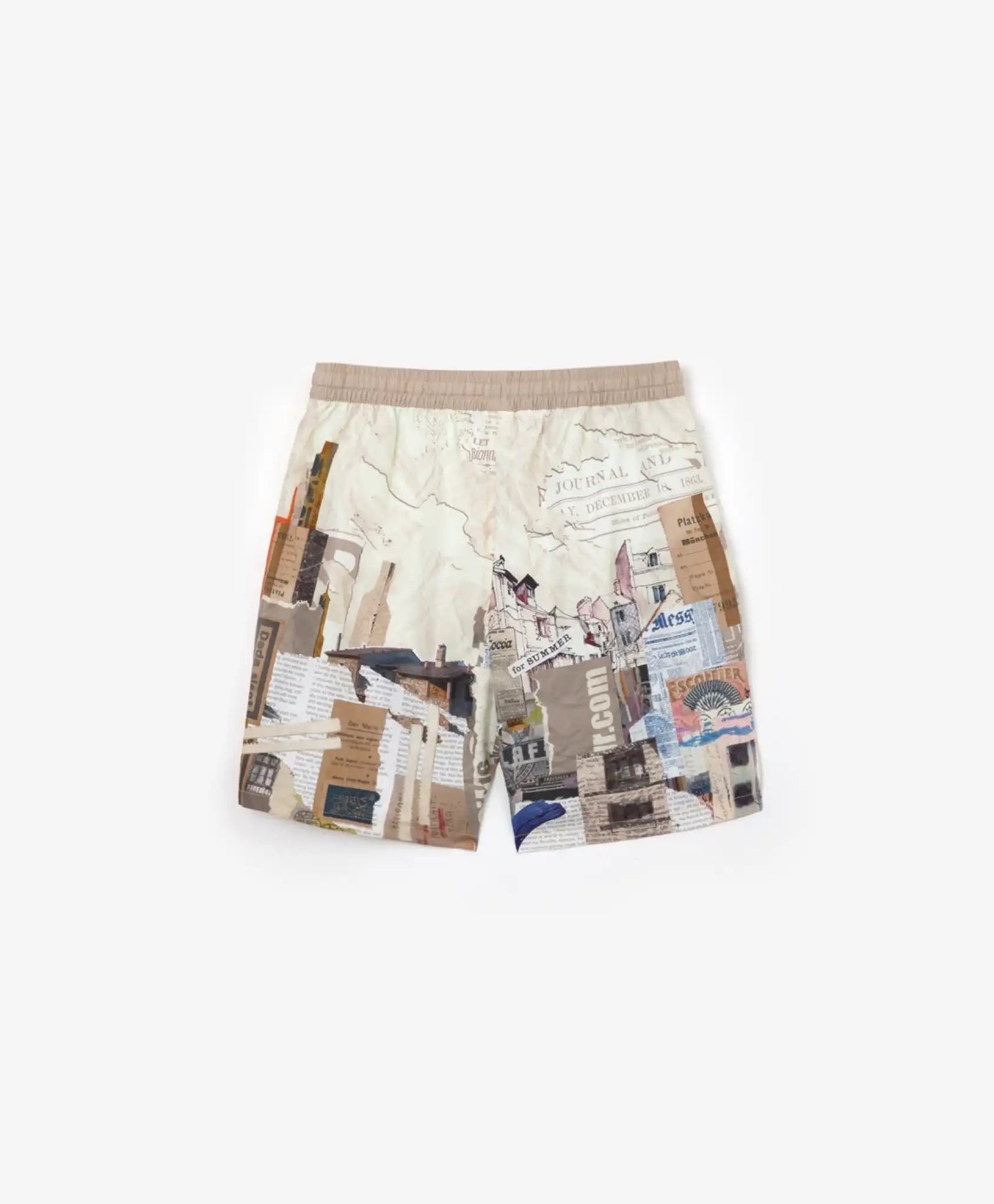 Pantaloni scurți de baie cu imprimeu floral, Gulliver