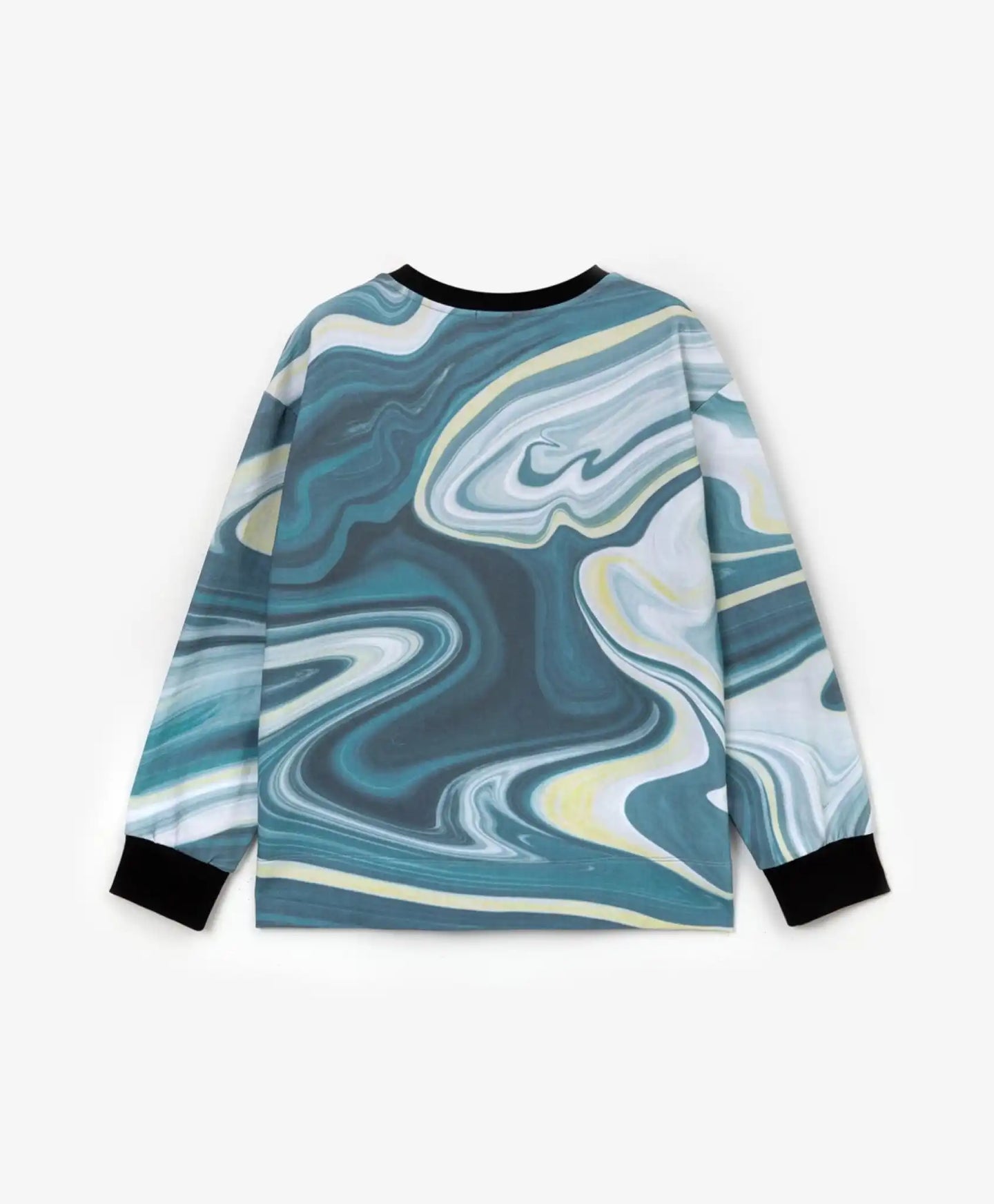 Hanorac oversized turcoaz, Gulliver