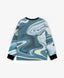 Hanorac oversized turcoaz, Gulliver
