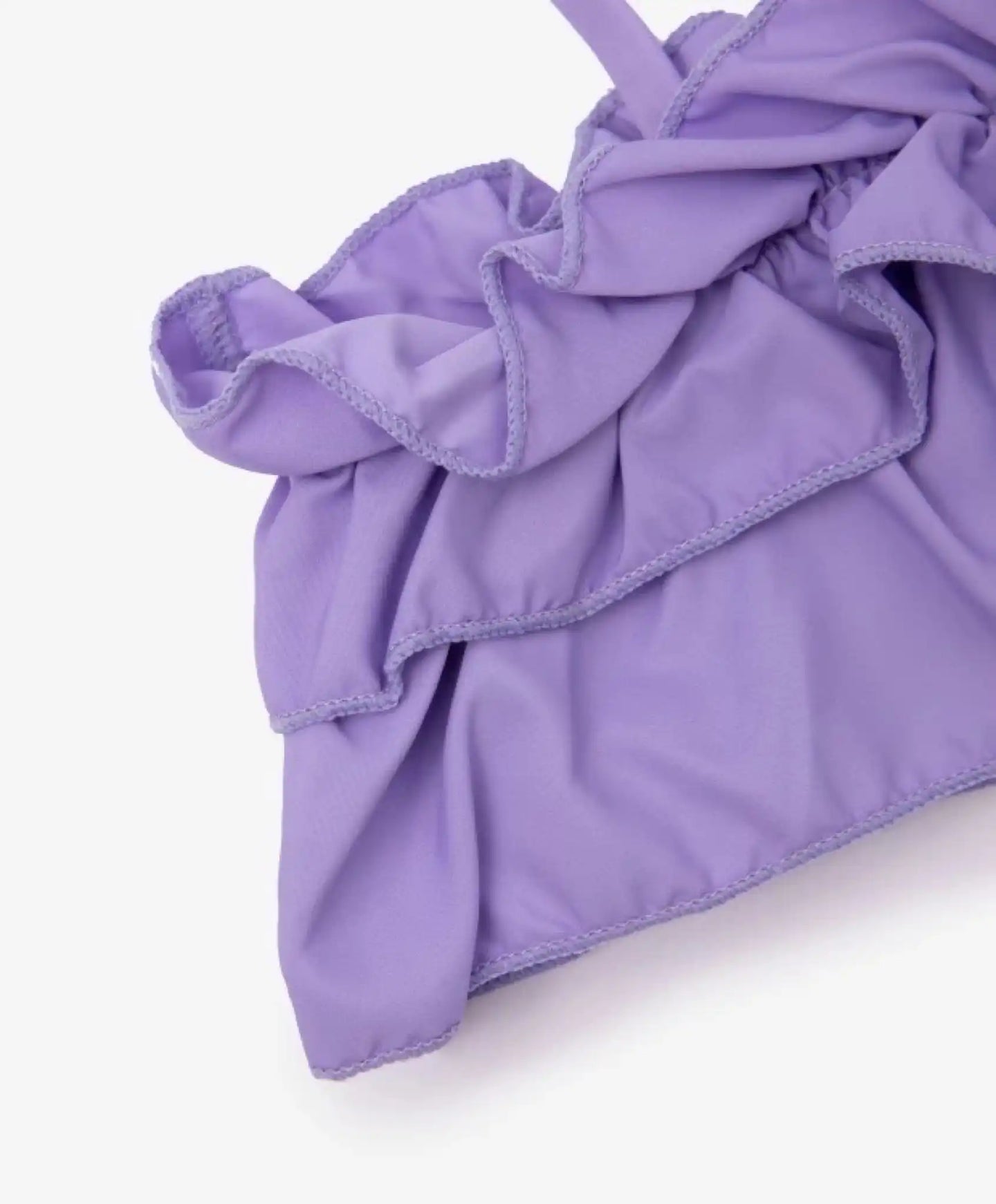 Costum de baie separat cu șiruri de volane pe partea superioară, Gulliver